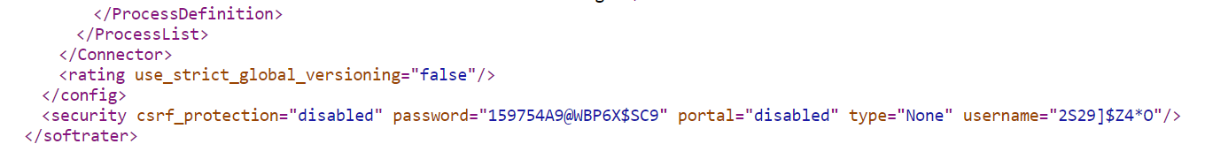 Insbridge.net.softraterconfig.xml file